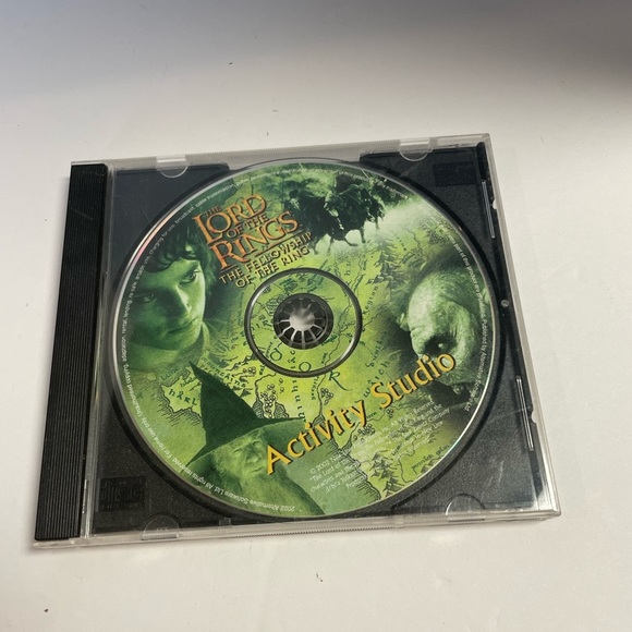LORD OF THE RINGS ~ FELLOWSHIP OF THE RING ~ ACTIVITY STUDIO ~ CD-ROM - Picture 1 of 1